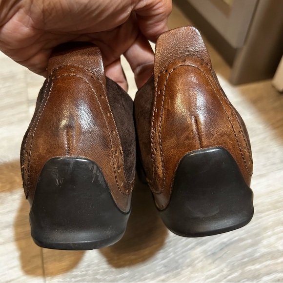 Merrell Plaza Bandeau Mary Jane Women’s Size 11 Espresso Leather Slip On Shoes - Picture 5 of 8